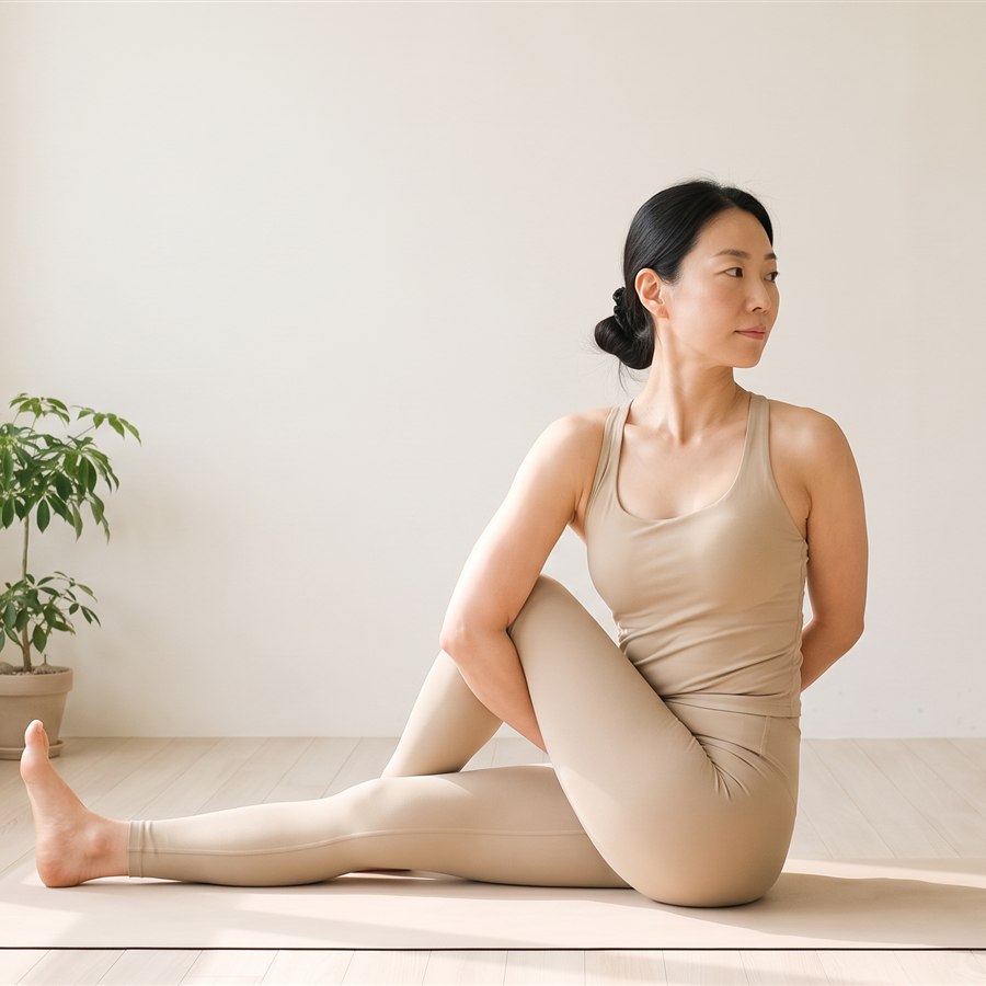 Marichyasana C