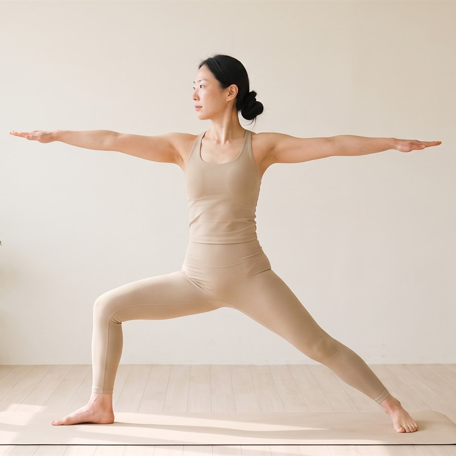 Virabhadrasana B